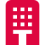 Ícone de hotel representando hospedagem